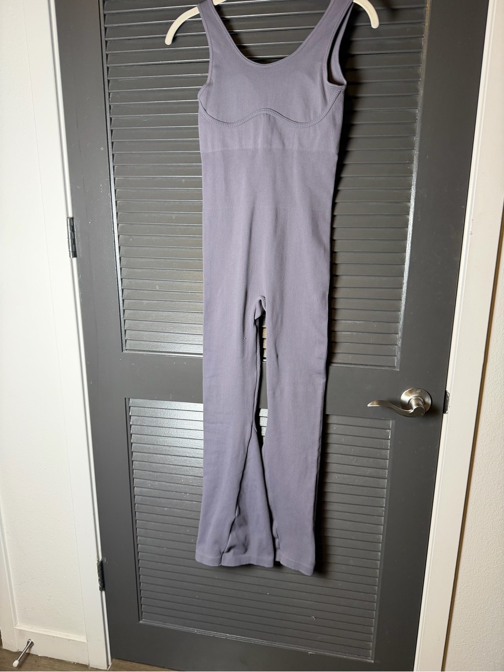 Women’s Sleeveless Grey Jumpsuit